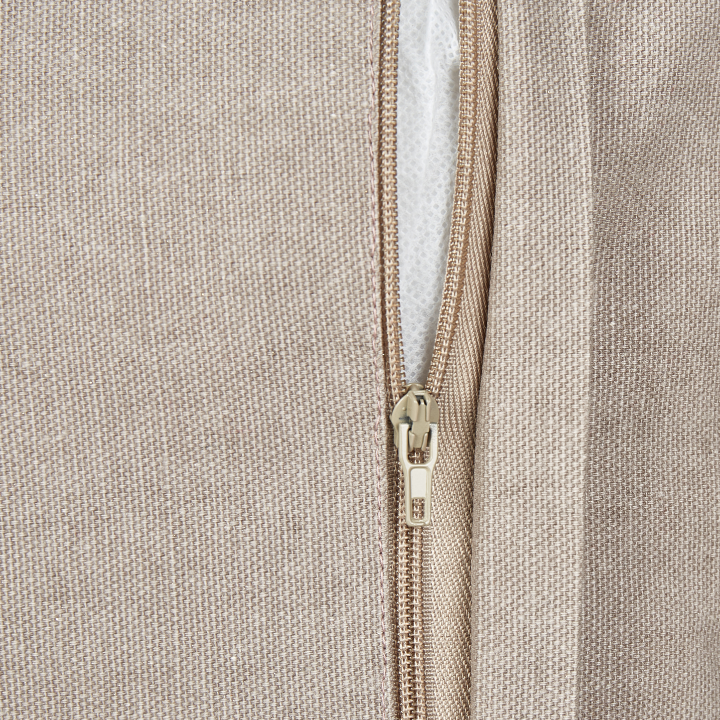 Dekokissen 2er Set BOSSIELLA Baumwolle 45 x 45 cm Taupe Tiermuster