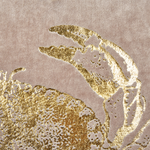 Dekokissen 2er Set BOSSIELLA Baumwolle 45 x 45 cm Taupe Tiermuster