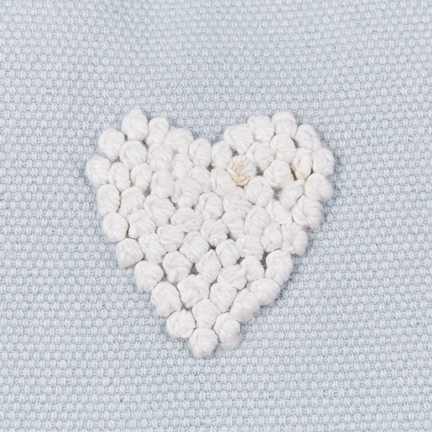 Dekokissen Herzen Baumwolle grau 30 x 50 cm 2er Set GAZANIA