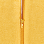 Dekokissen Regenbogenmotiv Baumwolle gelb 45 x 45 cm 2er Set LEEA