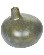 Dekovase KLANG Keramik 18 cm Grau