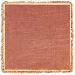 Wandspiegel LANGLI 52 cm 52 cm Geflecht Naturfarben