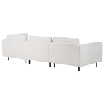 3-Sitzer Ecksofa hellbeige linksseitig EGERIS