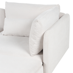 3-Sitzer Ecksofa hellbeige linksseitig EGERIS