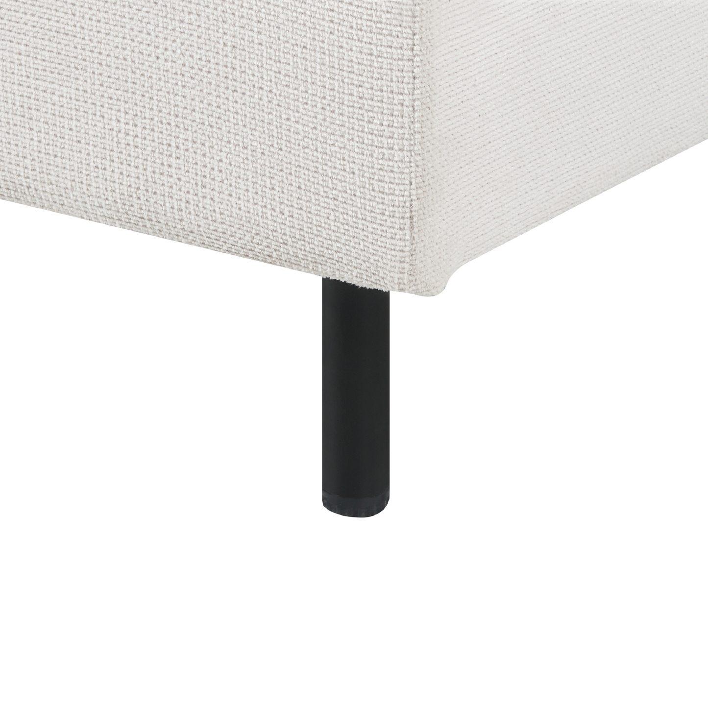 3-Sitzer Ecksofa hellbeige linksseitig EGERIS