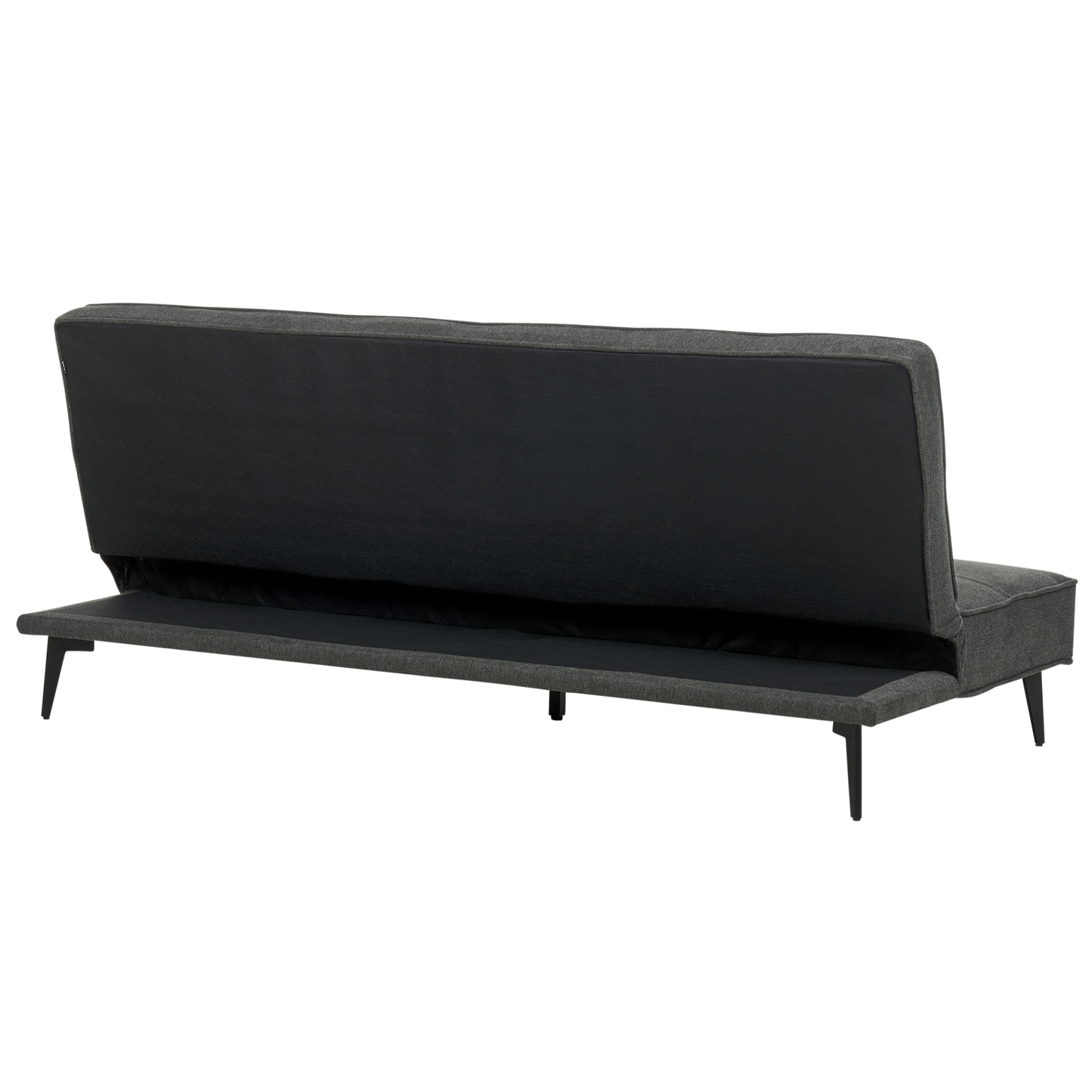 3-Sitzer Schlafsofa dunkelgrau / schwarz ESSVIK