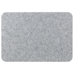 Schreibtischtrennwand hellgrau 72 x 50 cm SPLIT