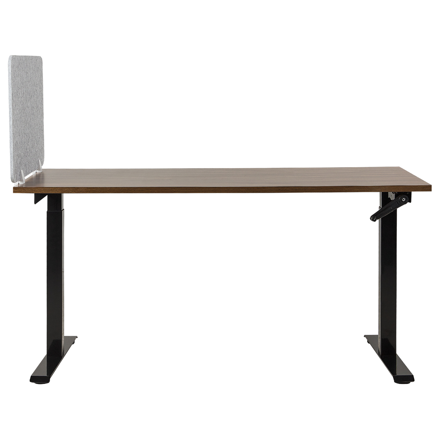 Schreibtischtrennwand hellgrau 80 x 50 cm SPLIT