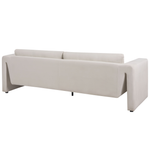3-Sitzer Sofa Samtstoff hellbeige MAUNU