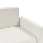 3-Sitzer Ecksofa hellbeige rechtsseitig mit Schlaffunktion Stauraum SIRO