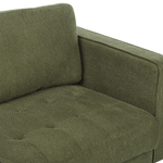 3-Sitzer Sofa dunkelgrün NURMO