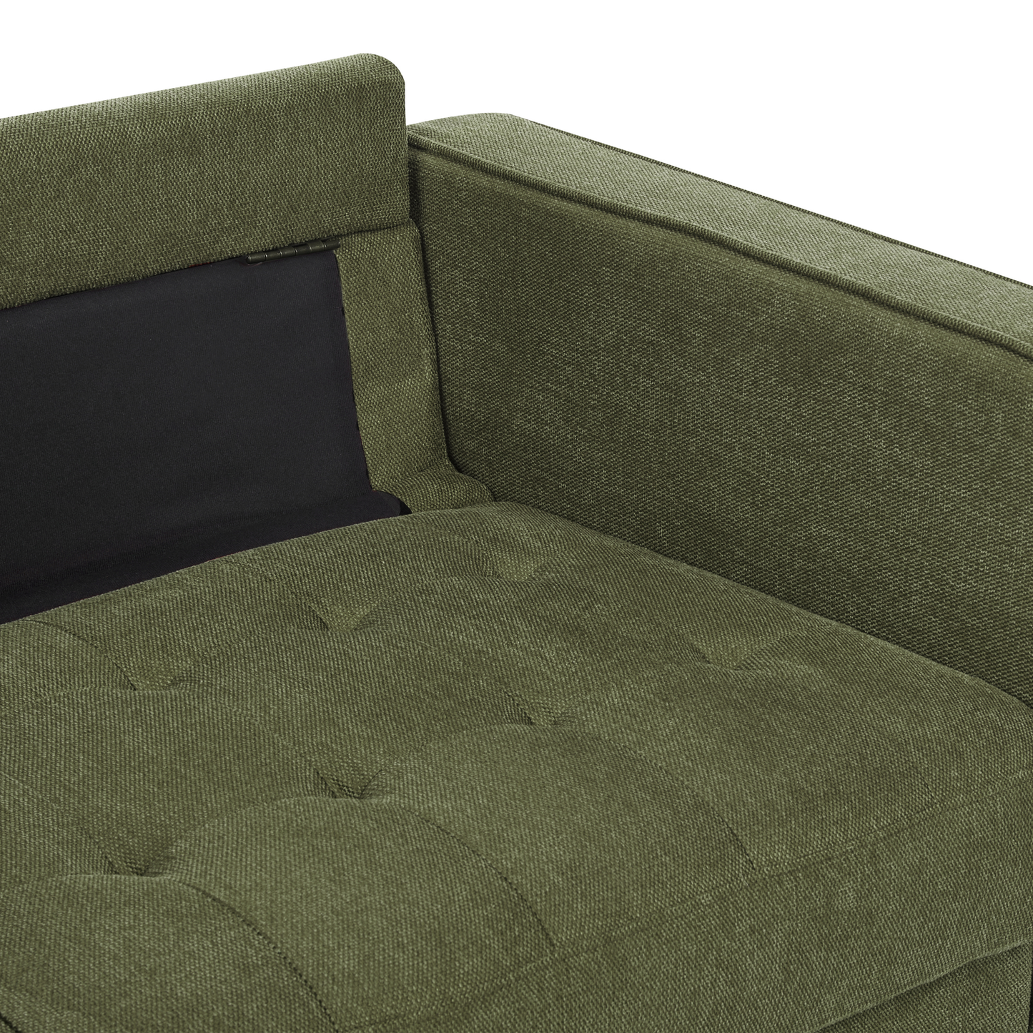 3-Sitzer Sofa dunkelgrün NURMO