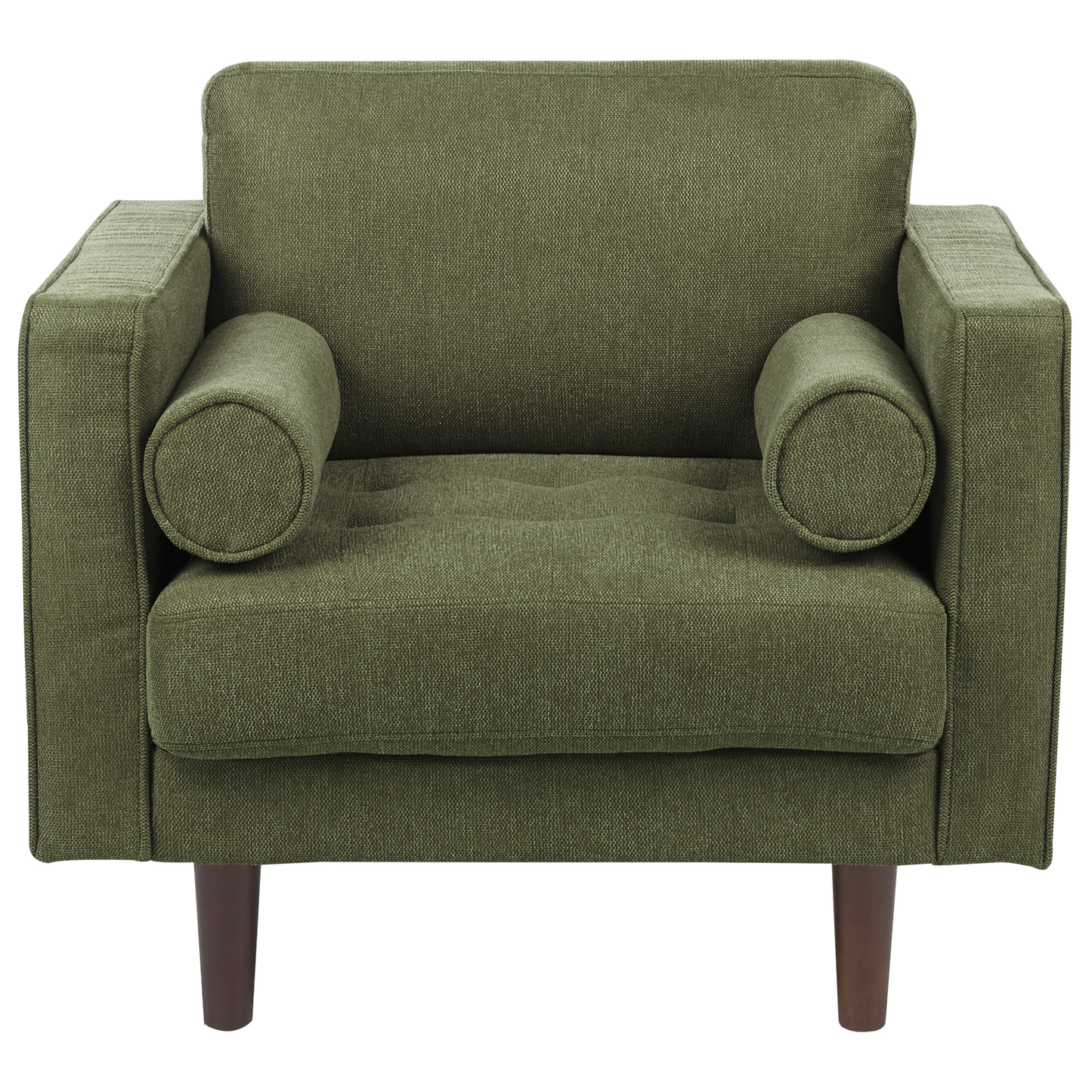 Sofa Set dunkelgrün 4-Sitzer NURMO