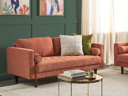 3-Sitzer Sofa goldbraun NURMO