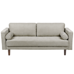 Sofa Set taupe 4-Sitzer NURMO
