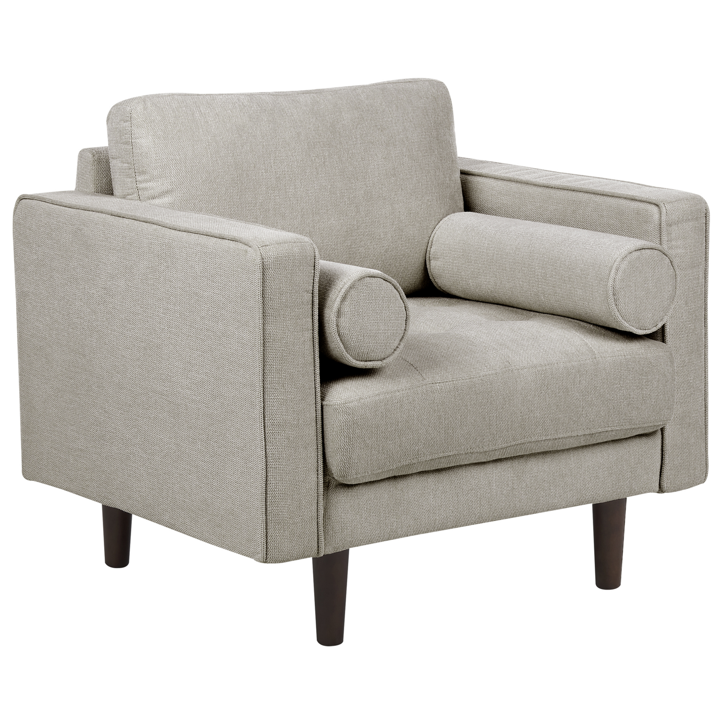 Sofa Set taupe 4-Sitzer NURMO