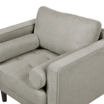 Sofa Set taupe 4-Sitzer NURMO