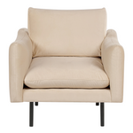 Sessel VINTERBRO Samtstoff Beige