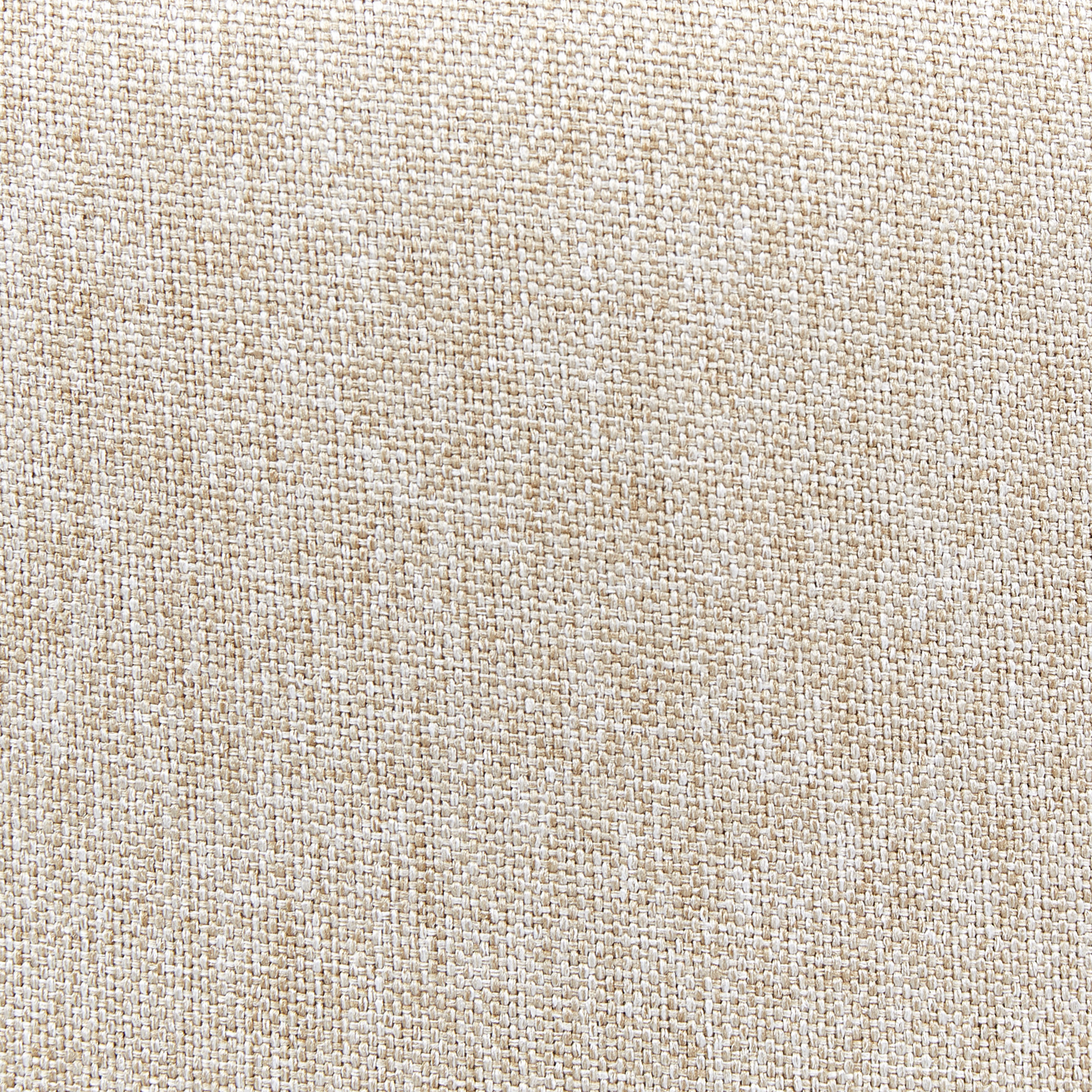 Pouf Leinen beige ⌀ 45 cm WISHEK