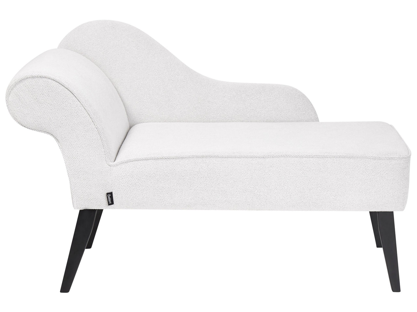 Chaiselongue weiss linksseitig BIARRITZ