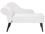 Chaiselongue weiss linksseitig BIARRITZ