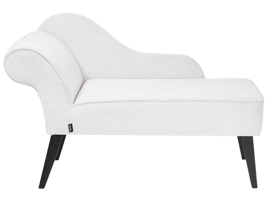 Chaiselongue weiss linksseitig BIARRITZ