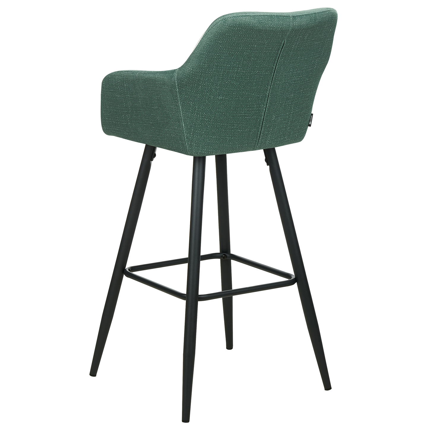 Set mit 2 Barstühlen CASMALIA Samtstoff Dunkelgrün