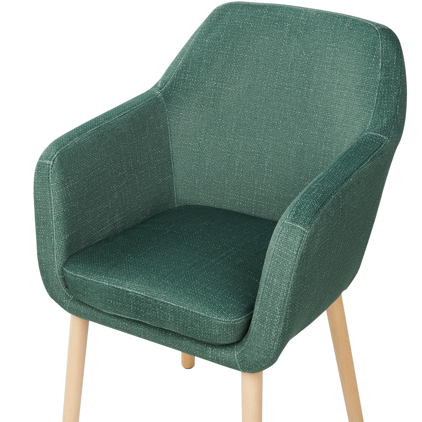 Esszimmerstuhl YORKVILLE II Samtstoff Grün