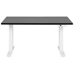 Schreibtisch schwarz / weiss 120 x 72 cm elektrisch höhenverstellbar DESTINES