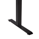 Schreibtisch weiss / schwarz 160 x 72 cm elektrisch höhenverstellbar DESTINES