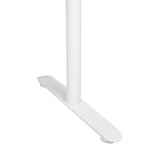 Schreibtisch braun / weiss 120 x 72 cm elektrisch höhenverstellbar DESTINAS