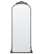 Wandspiegel LIVRY 51 cm 114 cm Metall Schwarz