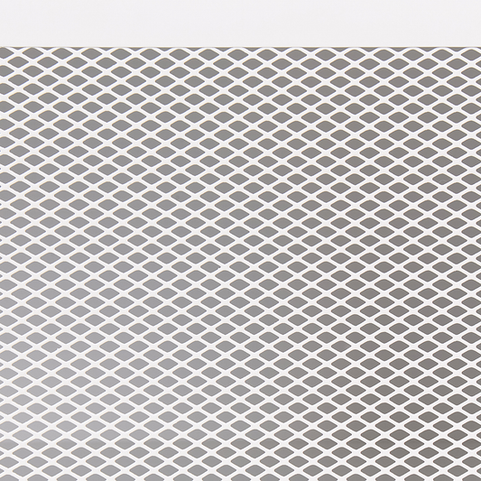 Nachttisch OSSETT Metall Weiss