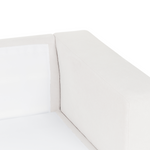 4-Sitzer Ecksofa cremeweiss linksseitig LOFOTEN