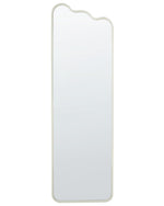 Wandspiegel ABZAC 45 cm 145 cm Metall Cremeweiss
