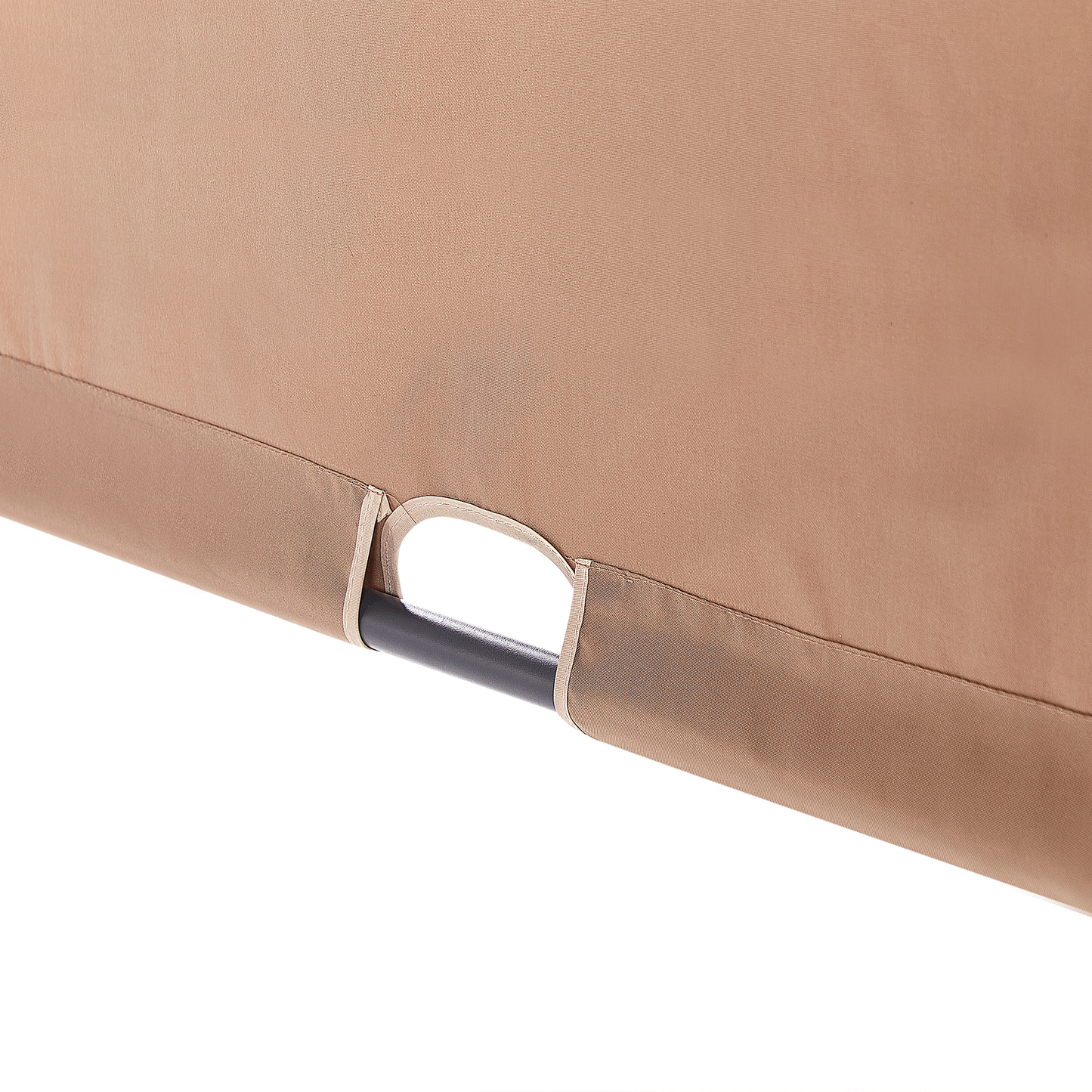 Pavillon LED PARGA Metall 310 cm 310 cm Braun