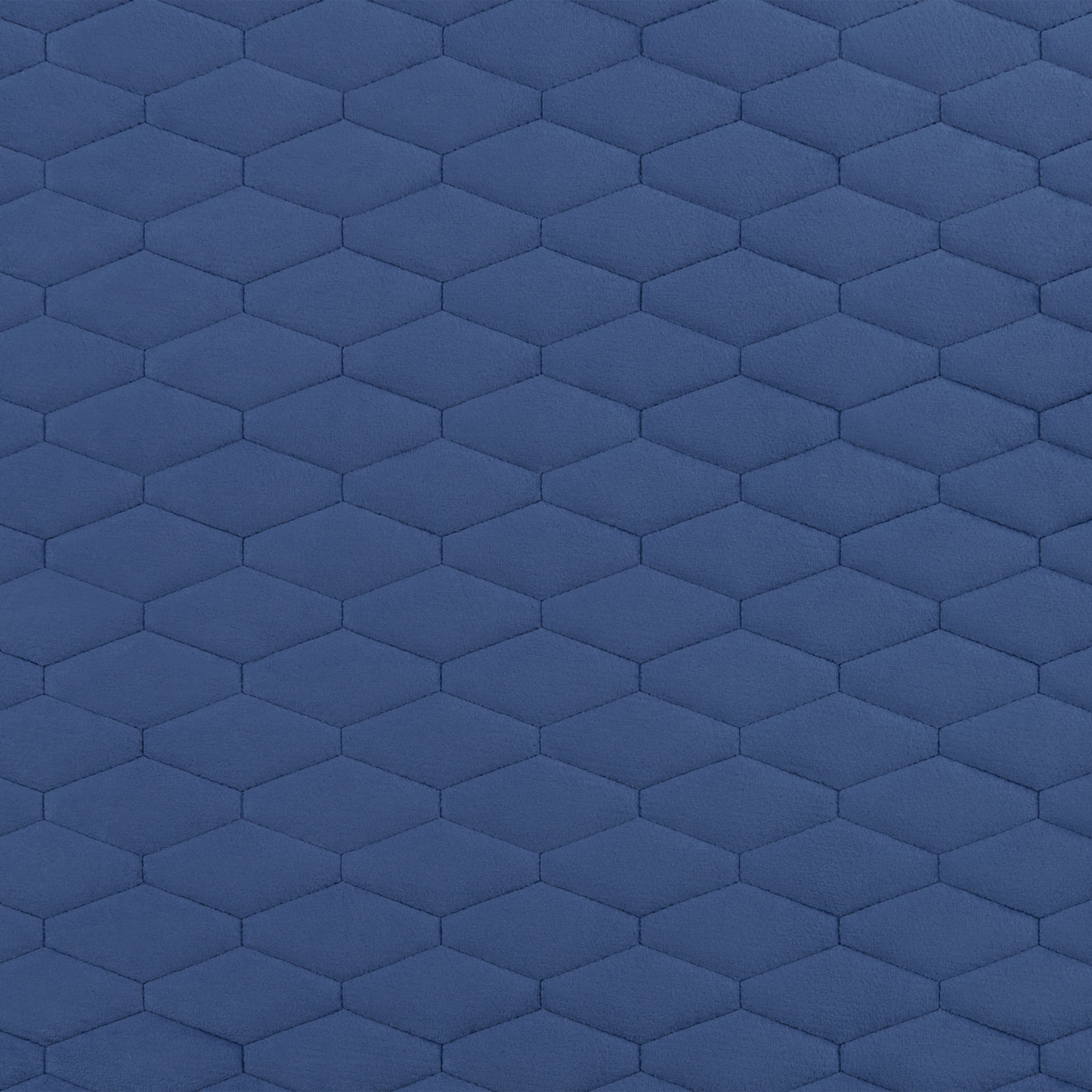 Bett mit Lattenrost Samtstoff BAYONNE 180 x 200 cm Blau