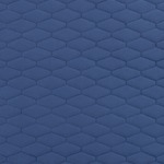 Bett mit Lattenrost Samtstoff BAYONNE 180 x 200 cm Blau