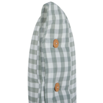 Dekokissen 2er Set TALYA 45 x 45 cm Mintgrün Kariertes Muster