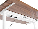 Kabelaufbewahrung für elektrisch verstellbaren Schreibtisch weiss TRACIE