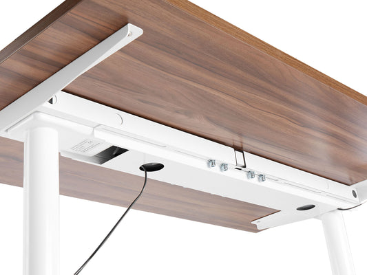 Kabelaufbewahrung für elektrisch verstellbaren Schreibtisch weiss TRACIE