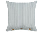 Dekokissen SEBRINE 45 x 45 cm Mintgrün Streifenmuster