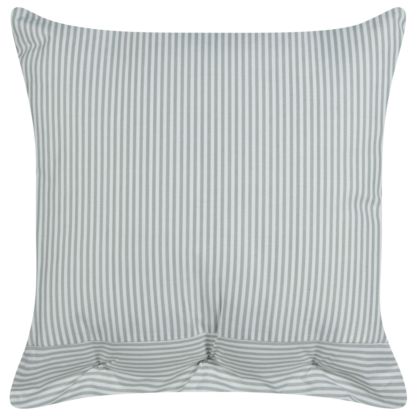 Dekokissen SEBRINE 45 x 45 cm Mintgrün Streifenmuster