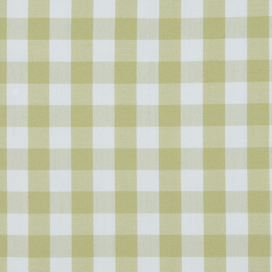 Dekokissen TALYA 45 x 45 cm Olivgrün Kariertes Muster