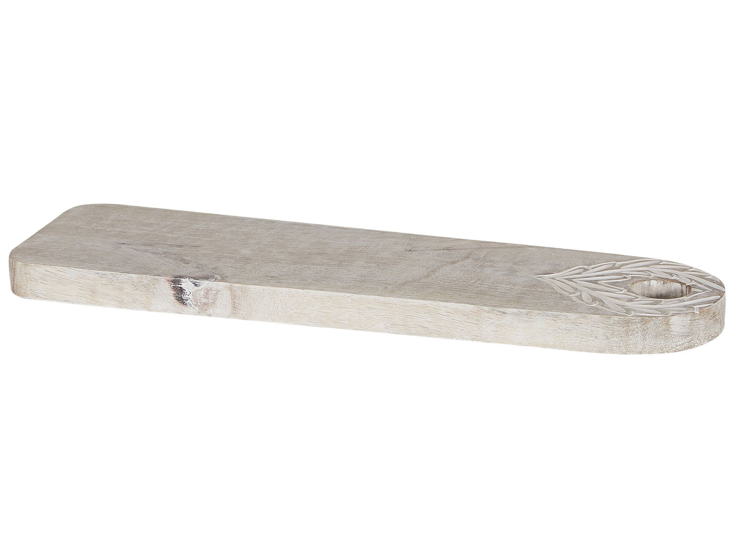 Servierbrett ASUAN Mango Holz Hellbraun