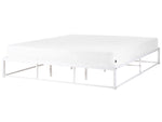 Bett mit Lattenrost Metall VIRY 180 x 200 cm Weiss