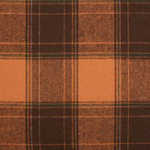 Dekokissen 2er Set BARJA 40 x 70 cm Orange Kariertes Muster
