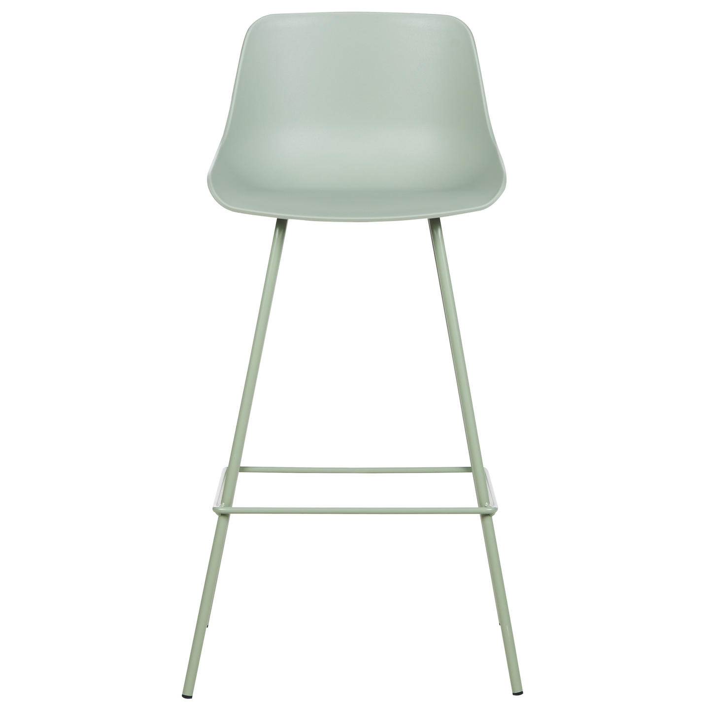 Set mit 2 Barstühlen EMMET Hellgrün
