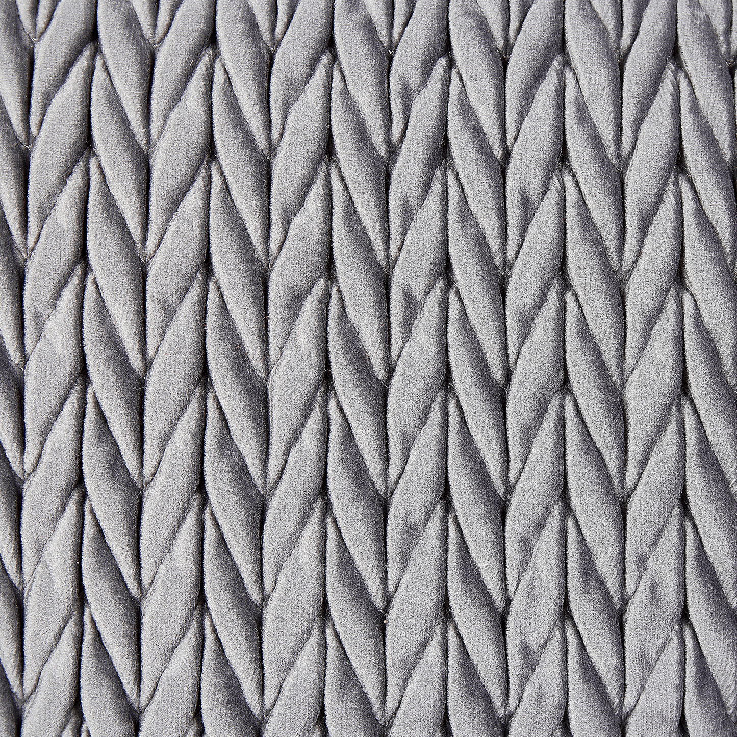 Dekokissen 2er Set ECLIPTA 45 x 45 cm Grau Ohne Muster