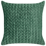 Dekokissen 2er Set ECLIPTA 45 x 45 cm Grün Ohne Muster